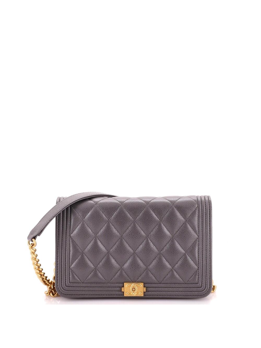 Chanel Boy Wallet On Chain Quilted #336075C37B